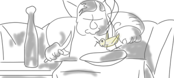 Insekten in Lebensmittel