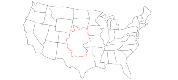 Ein kleines Deutschland mitten drin in den großen USA,