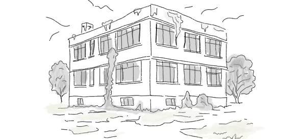 marode Schulgebäude - Bildungskatastrophe